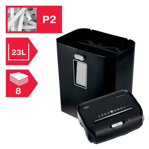 Distruggidocumenti Rexel ProMax QS RES823 taglio a strisce 2104582EU
